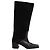 Botas Alaïa de cuero negro