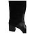 Botas Alaïa de cuero negro - vista 4