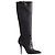 Autre Marque Stivali Saint Laurent in pelle nera Nero