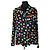 Camicia Louis Vuitton X Yayoi Kusama in seta multicolore