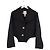 Chaqueta de lana negra Jean Patou Negro