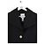 Chaqueta de lana negra Jean Patou Negro - vista 2