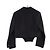 Chaqueta de lana negra Jean Patou Negro - vista 3
