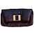 Pochette Altair in seta jacquard matelassé monogram Louis Vuitton blu
