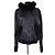 John Galliano Lederjacke Schwarz