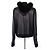 John Galliano Lederjacke Schwarz - Ansicht 4