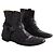 Louis Vuitton Lederstiefel Schwarz - Ansicht 3