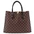 LOUIS VUITTON Damier Ebene Kensington Hand Bag N41435 LV Auth BA15892V - vista 2