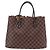 LOUIS VUITTON Damier Ebene Kensington Hand Bag N41435 LV Auth BA15892V - vista 3