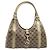 Borsa a tracolla GUCCI GG Crystal Jackie Beige Gold 203495 Auth 208732 D'oro - vista 2