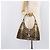Borsa a tracolla GUCCI GG Crystal Jackie Beige Gold 203495 Auth 208732 D'oro - vista 25