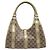Borsa a tracolla GUCCI GG Crystal Jackie Beige Gold 203495 Auth 208732 D'oro - vista 3