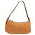 16 Céline Borsa a mano CELINE C Macadam Suede Orange Tono Oro Auth 208638V Arancione