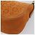 16 Céline Borsa a mano CELINE C Macadam Suede Orange Tono Oro Auth 208638V Arancione - vista 10