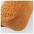 16 Céline Borsa a mano CELINE C Macadam Suede Orange Tono Oro Auth 208638V Arancione - vista 13