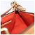 16 Céline Borsa a mano CELINE C Macadam Suede Orange Tono Oro Auth 208638V Arancione - vista 18