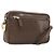 Borsa a tracolla GUCCI in pelle marrone e oro autentica ep16333 D'oro