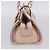 VERSACE Chain Tote Bag Leder Pink Gold Auth 207875M Golden - Ansicht 4