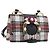 Bolsa de Ombro Miu Miu Bijoux Wool Red Gold Auth ka6640V
