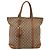 Borsa Tote GUCCI GG Canvas Beige Gold 257031 Auth ep16406 D'oro - vista 2