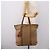 Borsa Tote GUCCI GG Canvas Beige Gold 257031 Auth ep16406 D'oro - vista 22