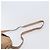 Borsa a tracolla ovale Christian Dior Trotter Canvas PVC Beige Gold Auth ki6915A - vista 10