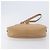 Borsa a tracolla ovale Christian Dior Trotter Canvas PVC Beige Gold Auth ki6915A - vista 12