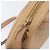Borsa a tracolla ovale Christian Dior Trotter Canvas PVC Beige Gold Auth ki6915A - vista 19