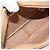 Borsa a tracolla ovale Christian Dior Trotter Canvas PVC Beige Gold Auth ki6915A - vista 21