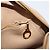 Borsa a tracolla ovale Christian Dior Trotter Canvas PVC Beige Gold Auth ki6915A - vista 24