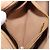 Borsa a tracolla ovale Christian Dior Trotter Canvas PVC Beige Gold Auth ki6915A - vista 25