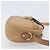 Borsa a tracolla ovale Christian Dior Trotter Canvas PVC Beige Gold Auth ki6915A - vista 6
