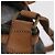 Bolso de hombro Christian Dior Trotter Canvas PVC Navy Gold Auth 203833 Dorado Azul marino - vista 20