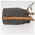 Bolso de hombro Christian Dior Trotter Canvas PVC Navy Gold Auth 203833 Dorado Azul marino - vista 4