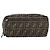 FENDI Zucca Canvas Clutch Tasche Schwarz Braun Auth 208796A - Ansicht 2