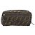 FENDI Zucca Canvas Clutch Tasche Schwarz Braun Auth 208796A - Ansicht 3