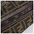 FENDI Zucca Canvas Clutch Tasche Schwarz Braun Auth 208796A - Ansicht 7