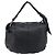 Borsa a tracolla GUCCI Bamboo in pelle nera e argento 232930 Auth 205316A Nero - vista 3