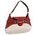Borsa a tracolla GUCCI Horsebit Canvas Ivory Gold 137592 Auth BA15852A