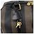 Pequin Sac à main FENDI Pecan Canvas PVC Noir Marron Auth ep16390 - vue 19