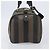 Pequin Sac à main FENDI Pecan Canvas PVC Noir Marron Auth ep16390 - vue 5