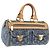 LOUIS VUITTON Monogram Denim Neo Speedy Hand Bag Blue M95019 LV Auth yk20976V