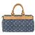LOUIS VUITTON Monogram Denim Neo Speedy Hand Bag Blue M95019 LV Auth yk20976V - vista 3