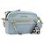 Borsa a tracolla Miu Miu Madras in pelle azzurro tono oro Auth 208156V