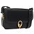 Céline Borsa a tracolla CELINE in pelle nera e oro Auth ep16020A Nero D'oro