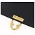 Céline Borsa a tracolla CELINE in pelle nera e oro Auth ep16020A Nero D'oro - vista 23