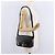 Céline Borsa a tracolla CELINE in pelle nera e oro Auth ep16020A Nero D'oro - vista 32