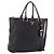 Borsa Tote PRADA in pelle 2way Nero Oro Auth yk21027V D'oro