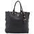 Borsa Tote PRADA in pelle 2way Nero Oro Auth yk21027V D'oro - vista 2