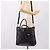 Borsa Tote PRADA in pelle 2way Nero Oro Auth yk21027V D'oro - vista 29